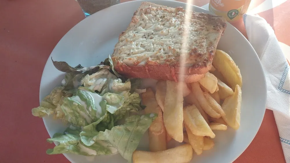 Assiette Croc Monsieur Complet